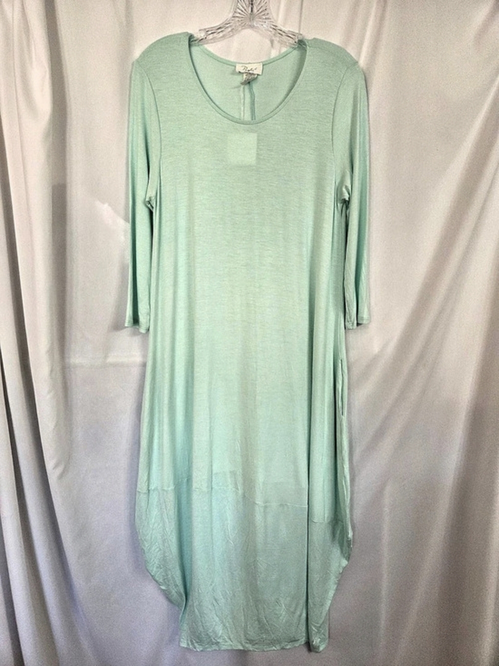 Pastel By Vivienne NWT Long Mint Green Dress/Loungewear/Sleep Size L